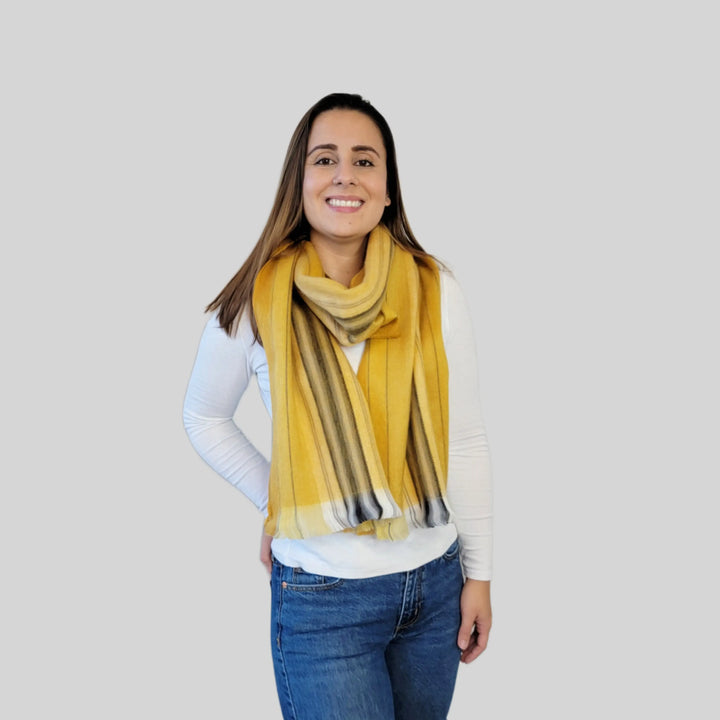 Wool Scarf - Liliana Alpaca Wool Scarf
