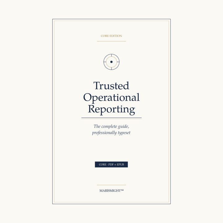 Trusted Operational Reporting — The Complete Implementation Guide