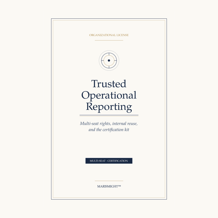 Organizational License & Certification Kit