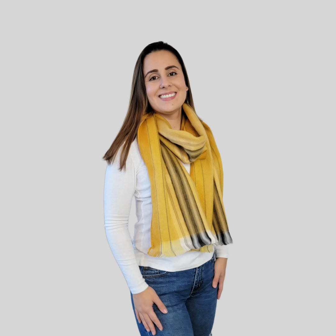 Wool Scarf - Liliana Alpaca Wool Scarf