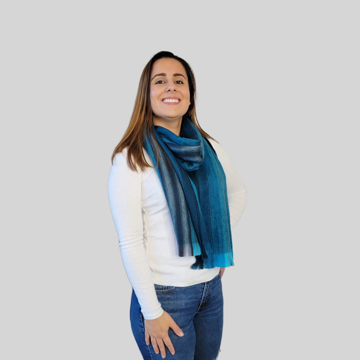 Wool Scarf - Lorena Alpaca Wool Scarf